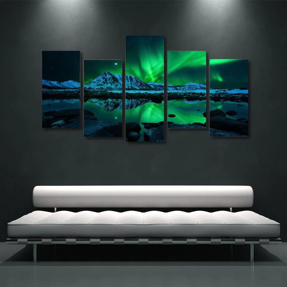 Modern Sofa Wall Art - Hotel Decoration (Five Panels) - Austin Eleven