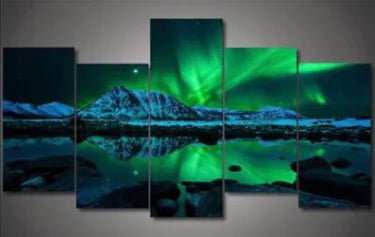 Modern Sofa Wall Art - Hotel Decoration (Five Panels) - Austin Eleven