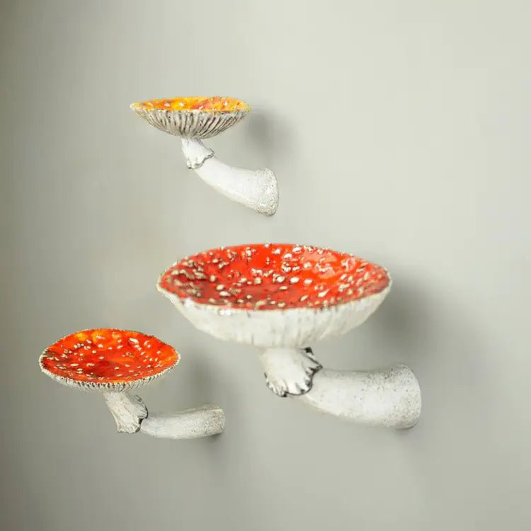 Mushroom Hanging Wall Shelf - Austin Eleven