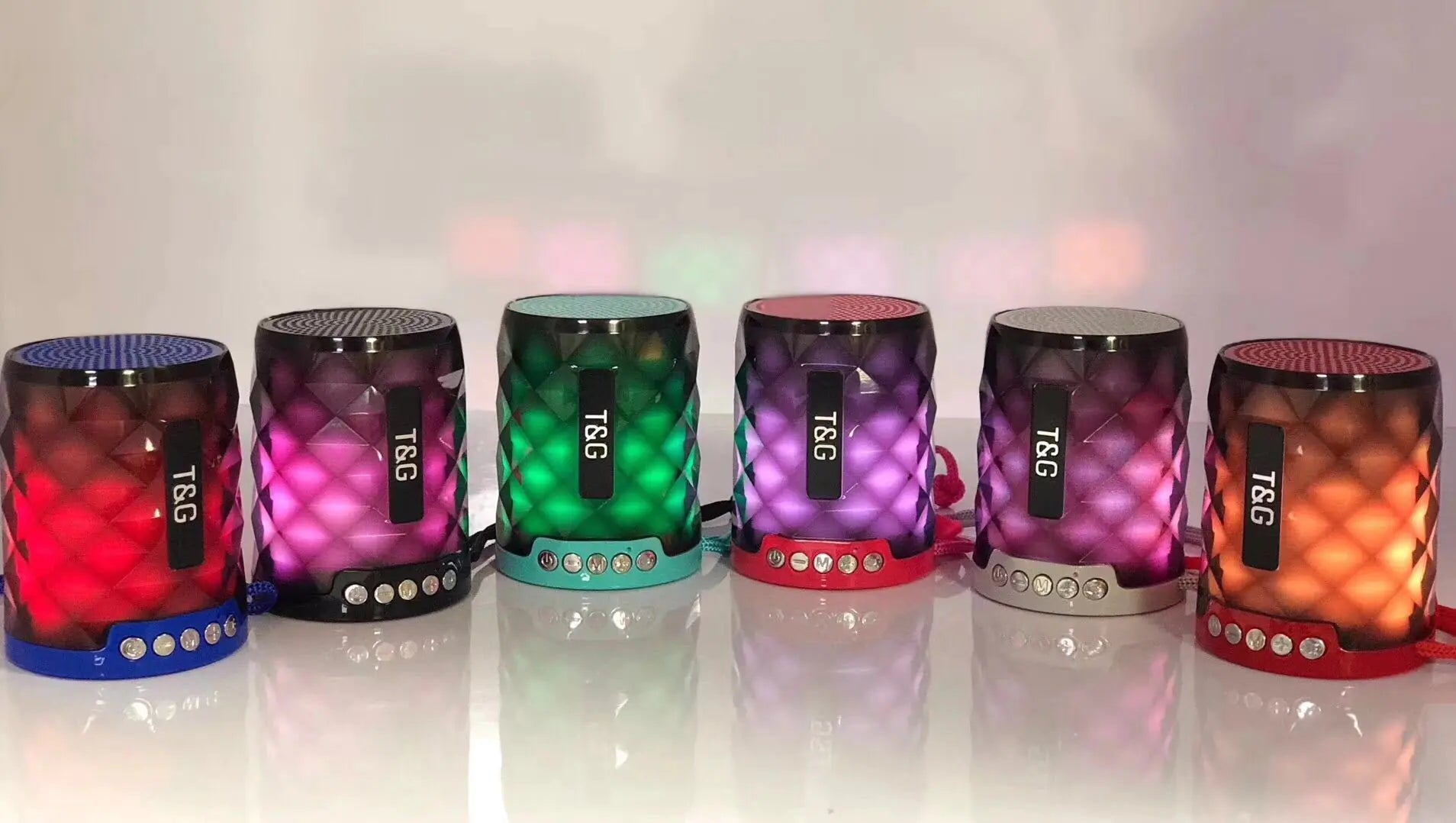 TG155 Colorful LED Bluetooth Outdoor Speaker (Portable) - Austin Eleven