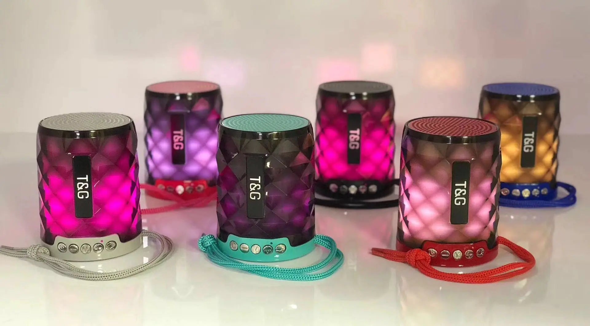TG155 Colorful LED Bluetooth Outdoor Speaker (Portable) - Austin Eleven